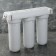 A system for filtering water for the sink "Geyser-3 IVZh Lux", 3 purification steps