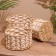 Set of wicker baskets, 3 pcs, 23x19x15 cm