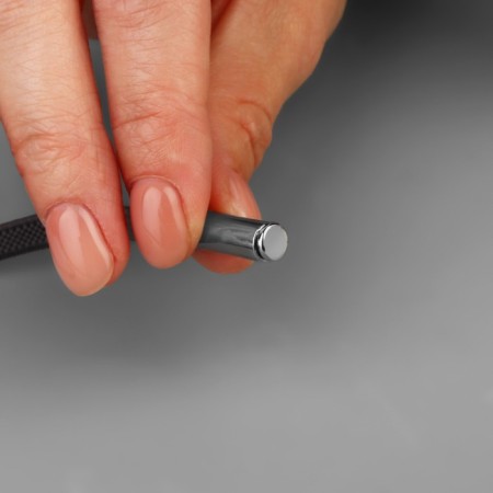 Tip for the cord cylinder, d = 6 × 15 mm, 4 pcs, black nickel color-5