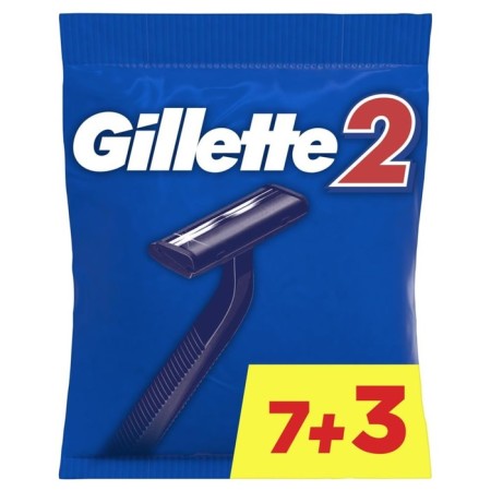 Disposable razor machines Gillette 2, 2 blades, 10 pcs-3