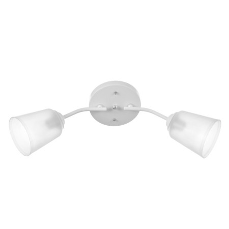 Causte "Online" (cylinder) 2x15W E27 Model: BR 00193 White/Transparent