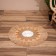 Wicker rug round 50 cm