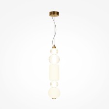 Suspension lamp Maytoni P069PL-L35G3K, 1XLED, 35W, 14.7x14.7x189.3 cm, 1600lm, Color Gold
