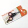Coger scissors with an emphasis for a finger, a hole of 6 mm, black with red