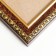Photo frame Plastic double 10x15 cm brown