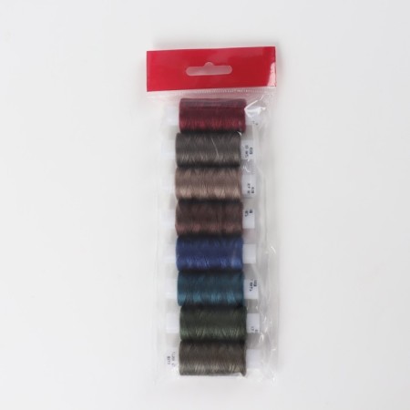 Set of thread "Winter", 40lsh, 200 m, 8 pcs, color colorful color-1