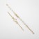 Women's gift set "NAN" 2 in 1: wristwing, bracelet, d-2.5 cm