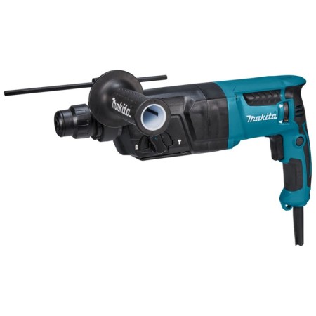 Perforator Makita HR2652, 800 W, SDS+, 3 modes, 2.9 J, 4600 beats/min, case, dustysos.-1