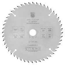Disk of wood and chipboard Berger BG1644, pure cut, 185x20/16x48z, 2.6/1.8 mm