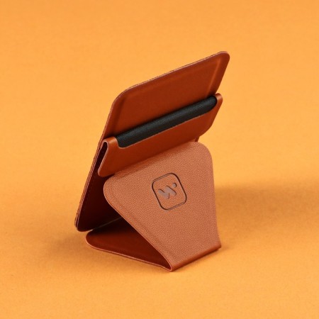 Windigo magnetic wallet, Magsafe support, for iPhone 12/13/14/15, maple brown-18