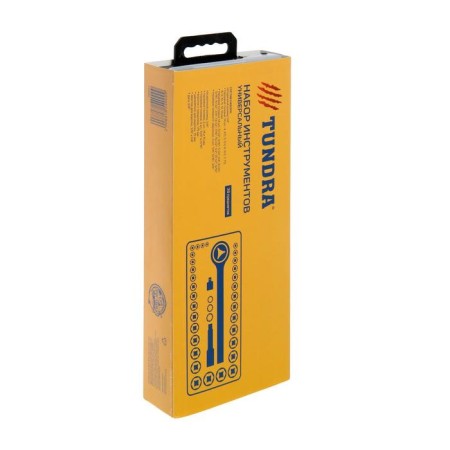 A set of tools in the case of the tundra, universal, 1/4 "and 3/8", 39 items-3