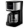 Brayer 1125br coffee machine, drip, 900 watts, 1.25 l, black-silver