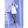 Female shirt, size 42, blue color