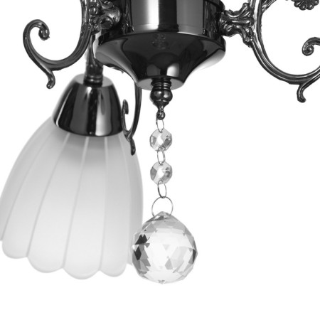 Economic chandelier "Ajakucho" 3x40W E27 Anthracite-5