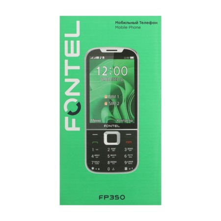 Cell phone Fontel FP350, 3.5 ", 2 SIM, Microsd, 2500 mAh, black-6