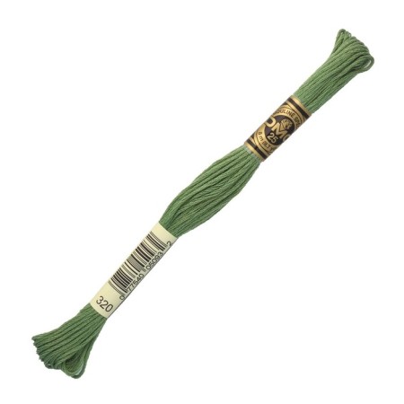 The threads of the DMC 117 (320), 12 pcs. packaged