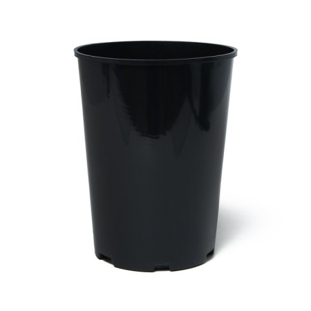 Pot for seedlings, 2 l, d = 14 cm, h = 18 cm, black, greengo-4