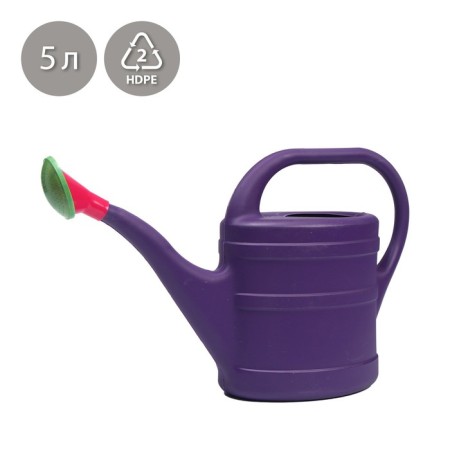 Watering can, 5 l, with a dispatcher, nose d = 35 mm, color mix