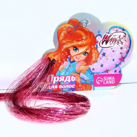 Hair strand shiny, 40 cm-6