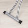 Gladile board Dogrular "Elona", 120 × 38 cm, adjustable height up to 90 cm, color gray color