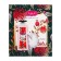 Gift set Female Camay "Pomegranate flowers": shower gel, 250 ml + washcloth