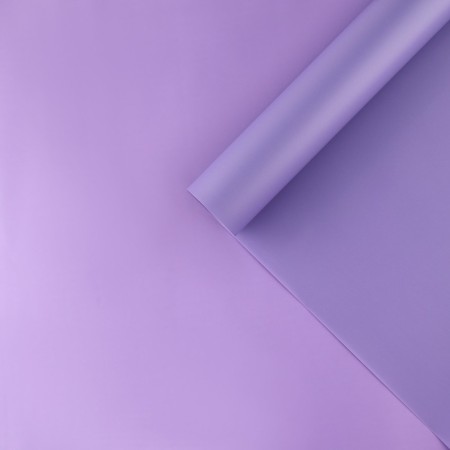 Flower Flower Flower Packing matte "lavender", 0.5 x 9 m