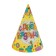 Festive paper cap “Happy Birthday”, funny animals