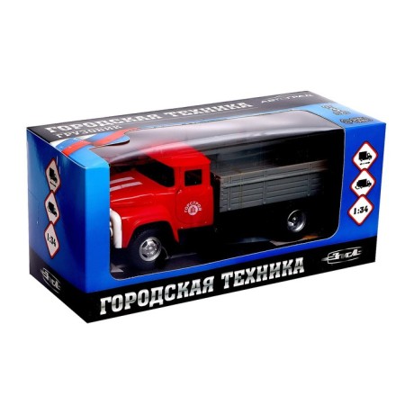 Inertial truck "ZIL. Self -Summary ", scale 1:34, light and sound-6