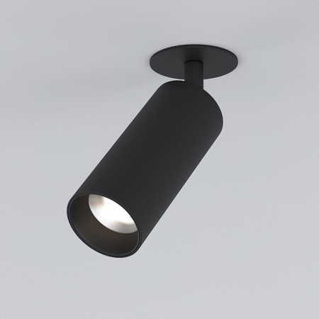Lamp ceiling accent Elektrostandard, Diffe LED 10 W, 52x52x185 mm, IP20, black color