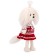 Soft toy "Lucky Mimi: Scandinavian motifs", with a frame, 37 cm