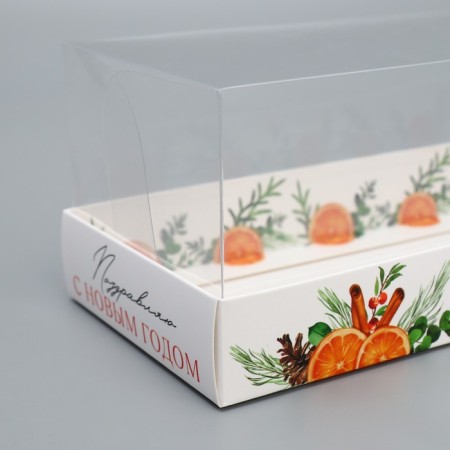 Dessert Box "heat and comfort", 26.2 x 8 x 9.7 cm, New Year-4