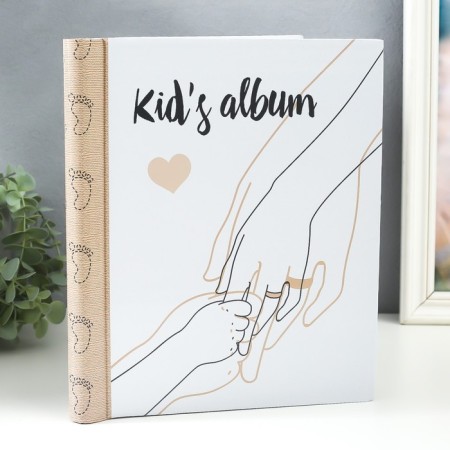 Photo album magnetic 20 sheets "Mom and baby" 29x24x2 cm