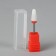 Ceramic milling cutter for the “cone” manicure, small cut, 6 × 13 mm, in a plastic case, white color