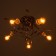 Arden chandelier BP 5x40W E27 Gold Model: 2600551 10662079