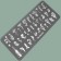 Stamping disk Metal "Floral Vibe", 12 × 6 cm