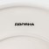 Top for cakes and desserts Porcelain shares "Gloria", D = 21.5 cm, white color