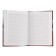 Notebook A5, 80 sheets in the CAR "Red Auto", integral cover, matte lamination, offset unit