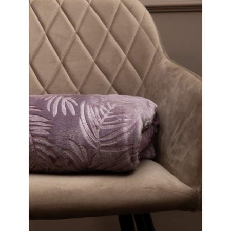 Texrepublic blanket, size 200x220 cm, lilac color-2
