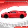 Radio controlled car "Sky", works on batteries, red color
