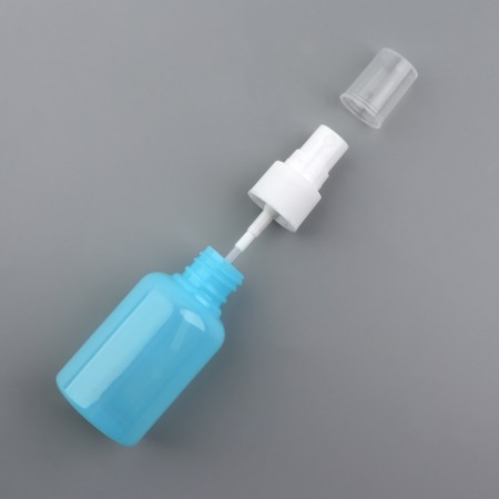 A bottle for storage, with a spray, 50 ml, turquoise color-3