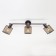 Sconces Citilux "Robin" CL535635, 45x25 cm, 3x40W, E14, brown color