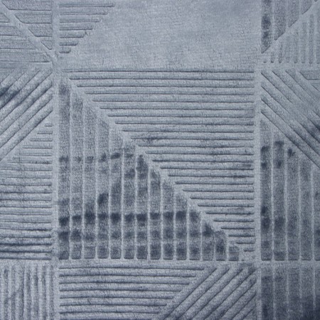 Domino plaid 200x205cm, Velsoft 250g/m, PE100%-1