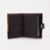 Male purse on the button, 3 in 1, for auto documents, passports, bills, pockets for cards, for coins, brown color