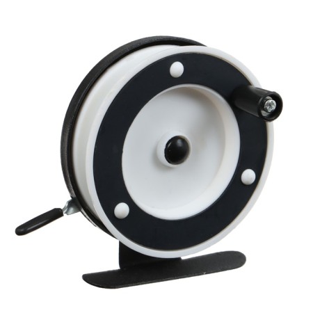Inertial coil, metal plastic, diameter 7 cm, black white color, 801a-4