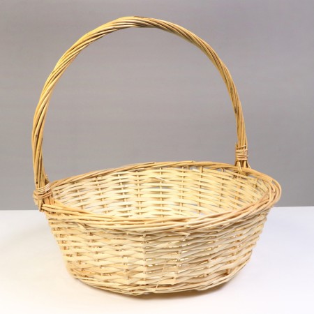 Wicker basket, 49 x 15/44 cm, willow-1