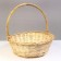 Wicker basket, 49 x 15/44 cm, willow
