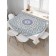 Tables on the table "Circum flowering", rectangular, oxford, size 120x145 cm