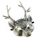 Carnival mask "Deer", Golden color