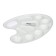 Palette No. 1 calligrata, oval, plastic