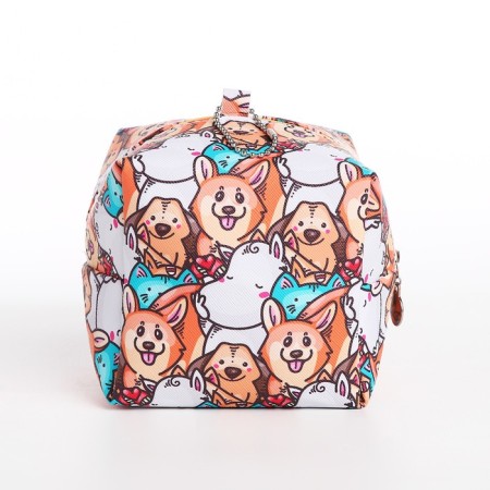 Monetnik cosmetic bag, colorful/orange color-1